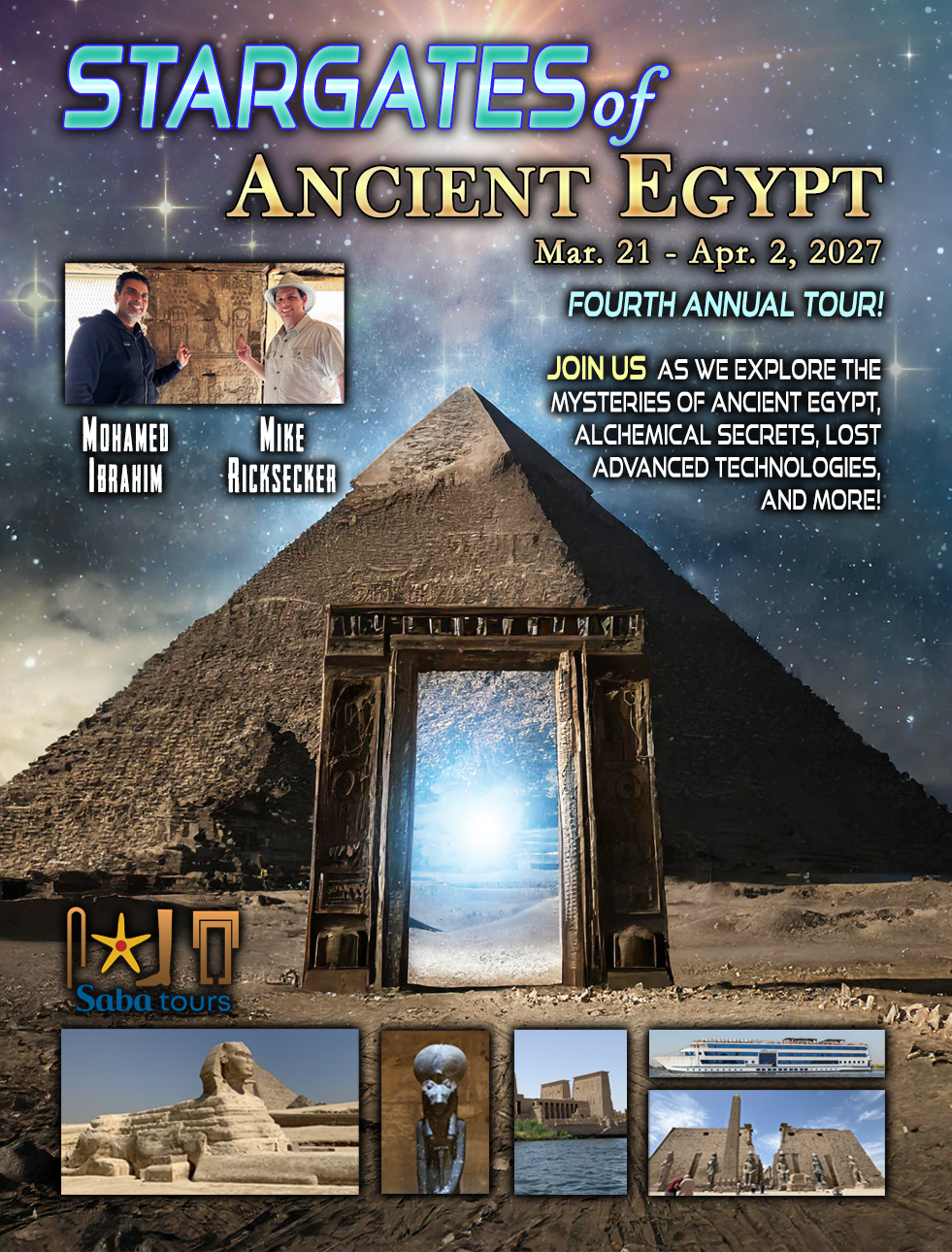 Stargates Egypt Tour - 2027 - VistaPrint